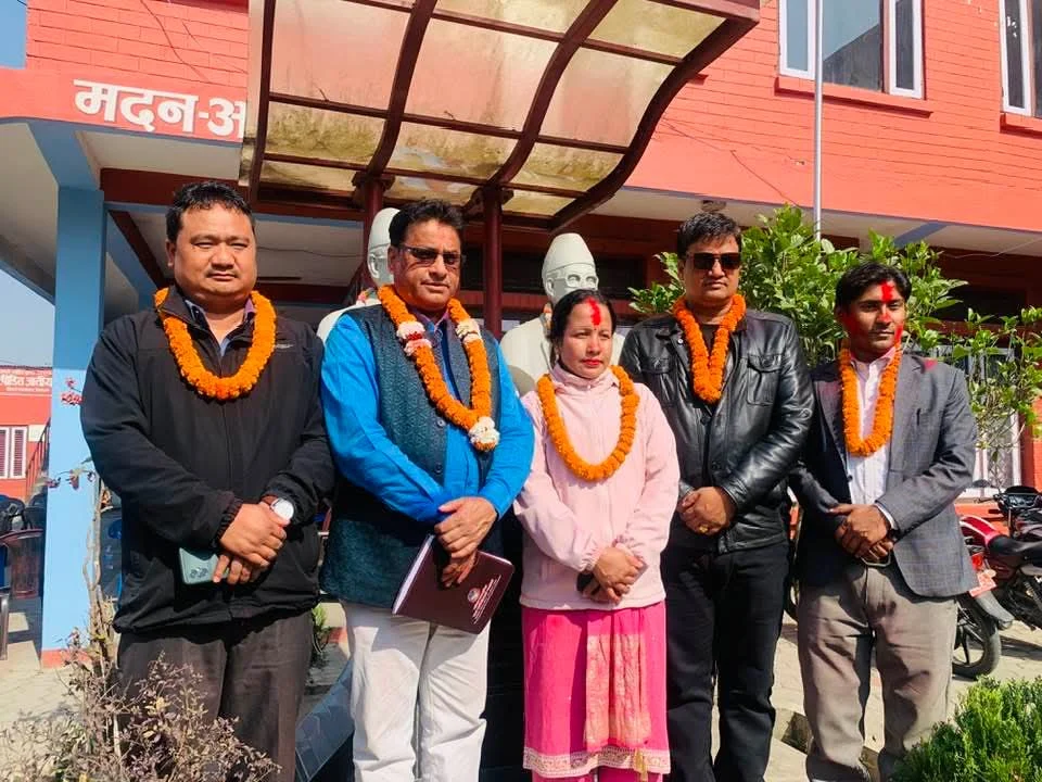 नेकपा एमाले रत्ननगरको अध्यक्षमा इश्वरी अर्याल