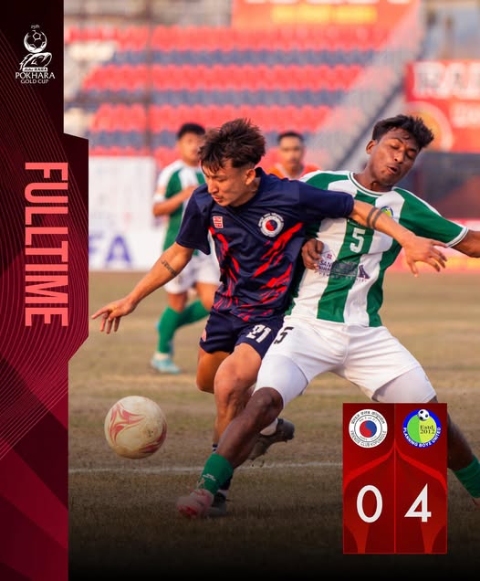 आहा!रारा पोखरा गोल्डकपको क्वाटरफाइनलमा सहारा र पुलिस भिड्ने