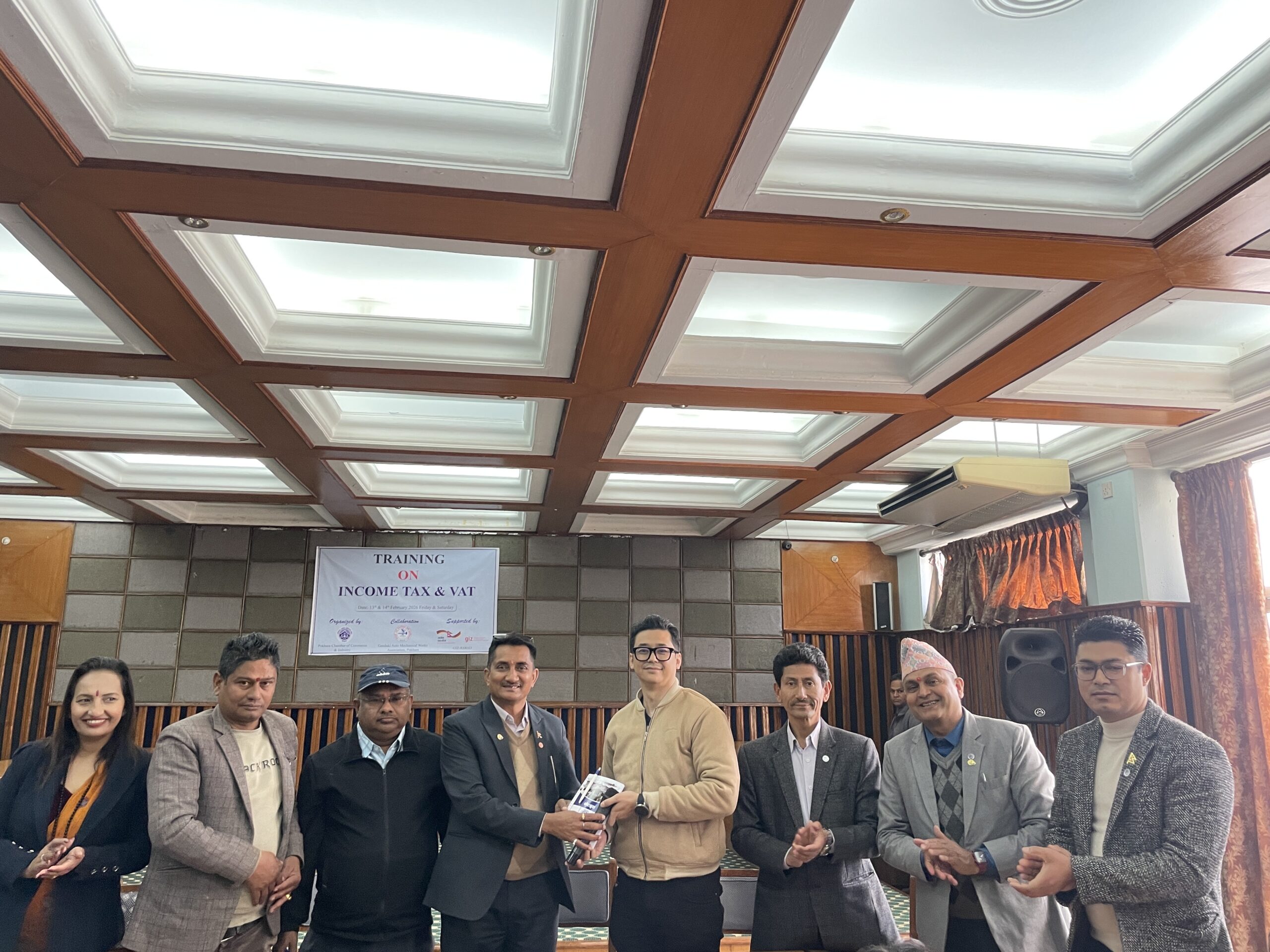 पोखराका अटोमेकानिकलहरुलाई भ्याट र करसम्बन्धी तालिम